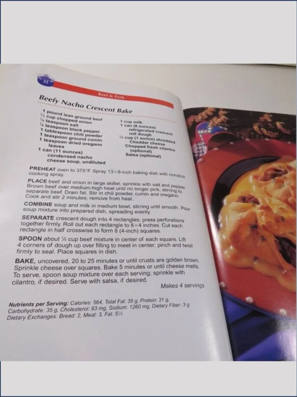 Country Casseroles by Easy Home Cooking 94pgs color pictures 1990s